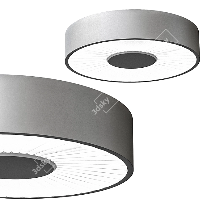 Stylish LED Ceiling Light 3D model image 1