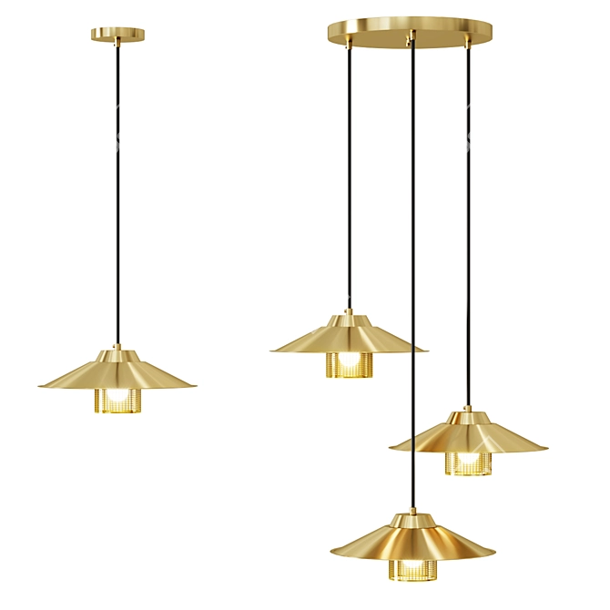 Serenity Lamp - 20cm Diameter 3D model image 1