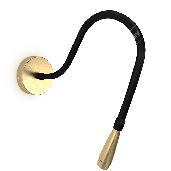 Flexi Wall Lamp 3D model image 1
