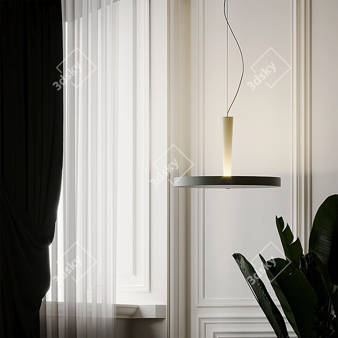 Prandina Equilibre Pendant - Timeless Elegance 3D model image 2