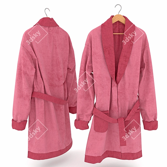 Elegant Robe for Ladies 3D model image 1