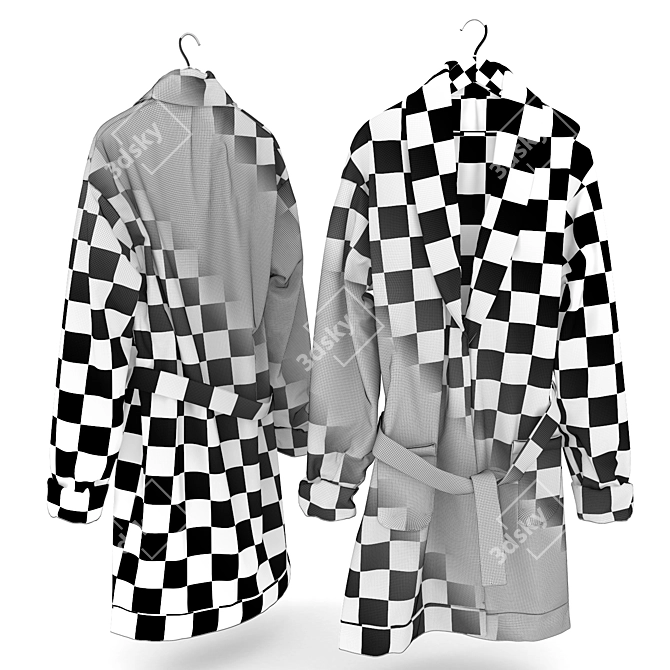 Elegant Robe for Ladies 3D model image 3