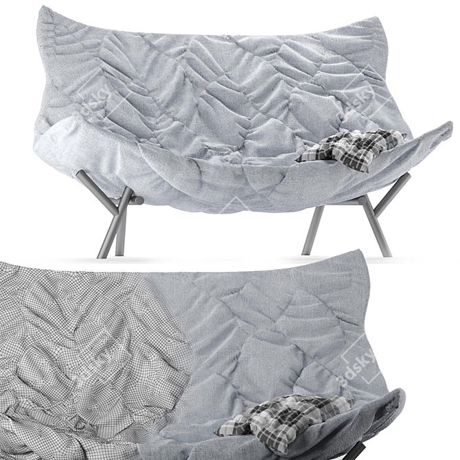 Polys Sofa: Modern and Stylish Seating 3D model image 1