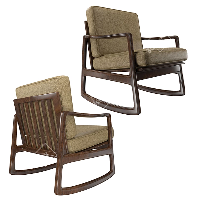  Sleek Venus Chair - 2011 Millimeter Units 3D model image 1