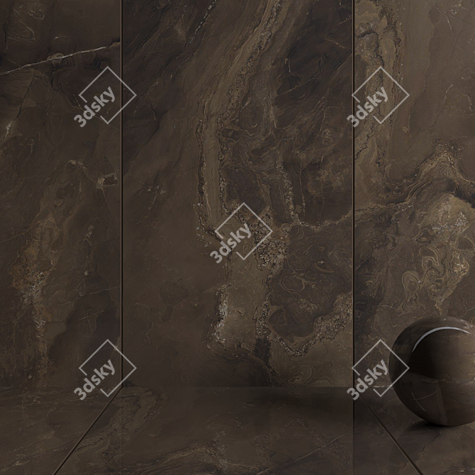 Precious Stones Frapuccino Wall Tiles 3D model image 3