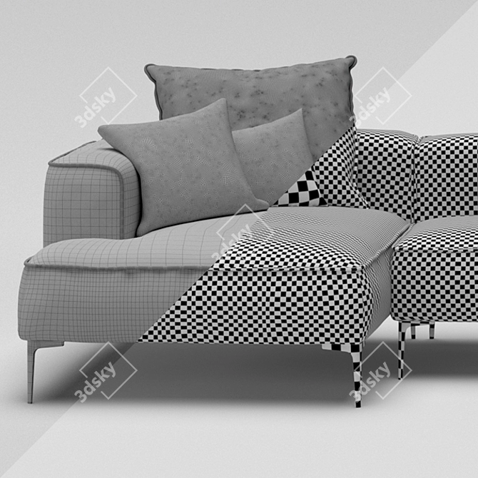 JORI Longueville Landscape Sofa 3D model image 3