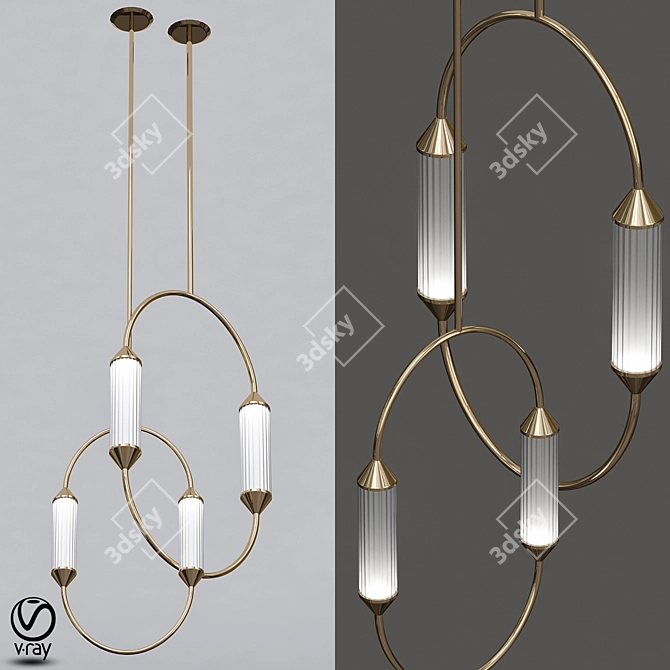 TypeLight Collection: Illuminate in Style 3D model image 1