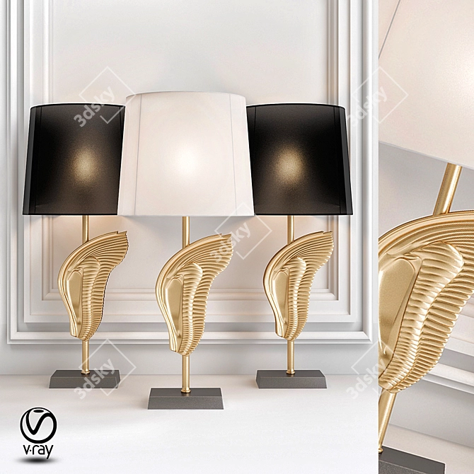 Heathfield's Hermes - Elegant Lighting 3D model image 1