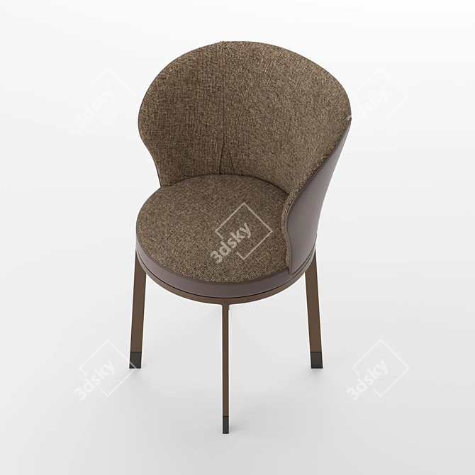 Elegans Silla Giratoria Giorgetti 3D model image 2