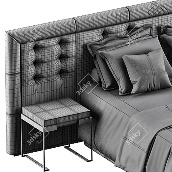 Fendi Pincio 2013: Exclusive Millimeter Precision Design 3D model image 3
