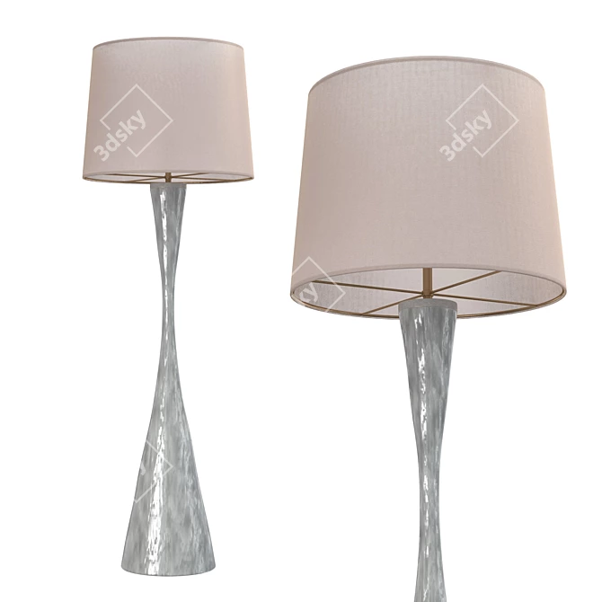 Narsi Modern Floor Lamp 3D model image 1