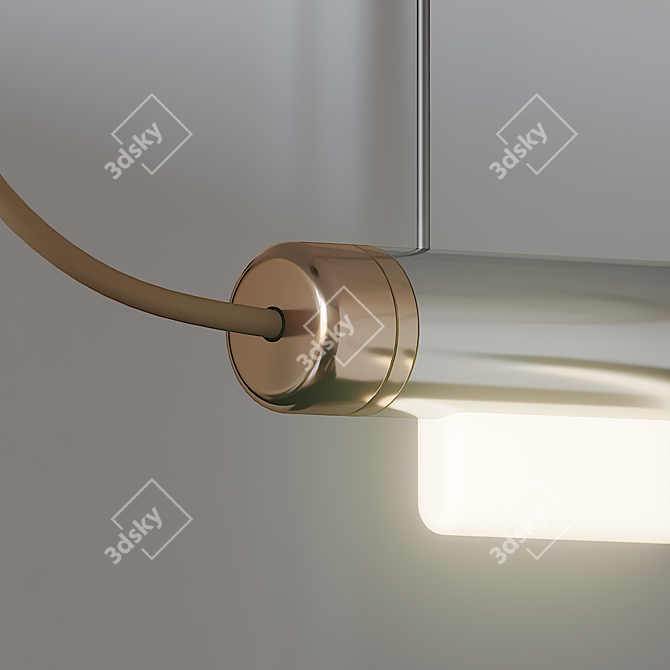 Tyson Pipeline Pendant Light 3D model image 2