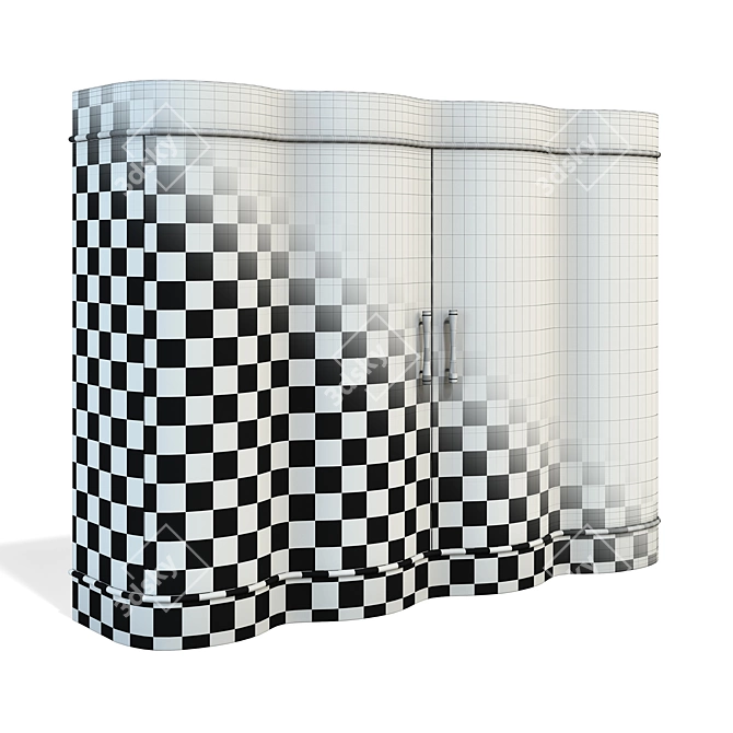 Vanucci Eclectics Decorative Chest 3D model image 2