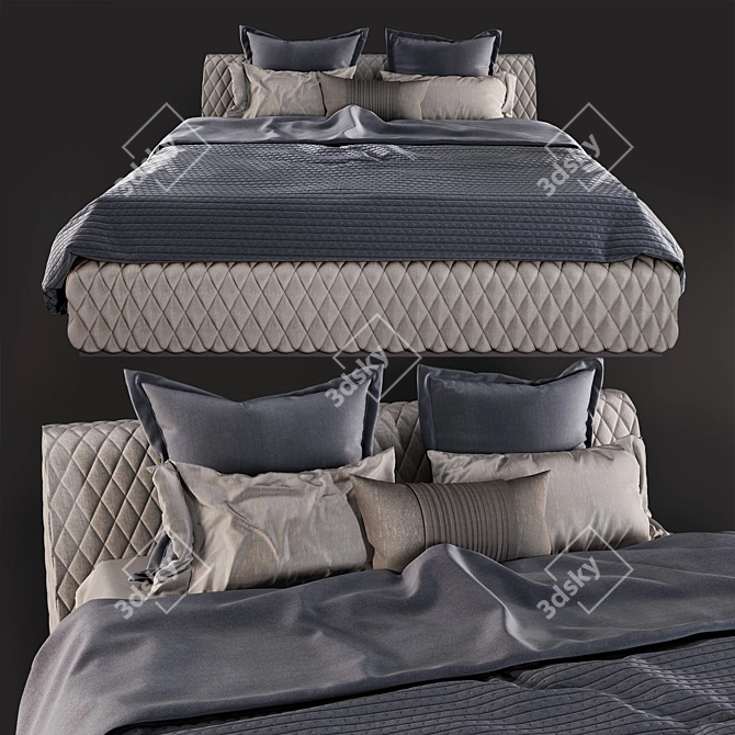 Sleepeesleep Majorka Bed 3D model image 1