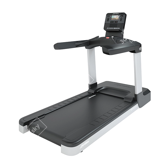 Ultimate Fitness Partner: LifeFit Treadmill 3D model image 1