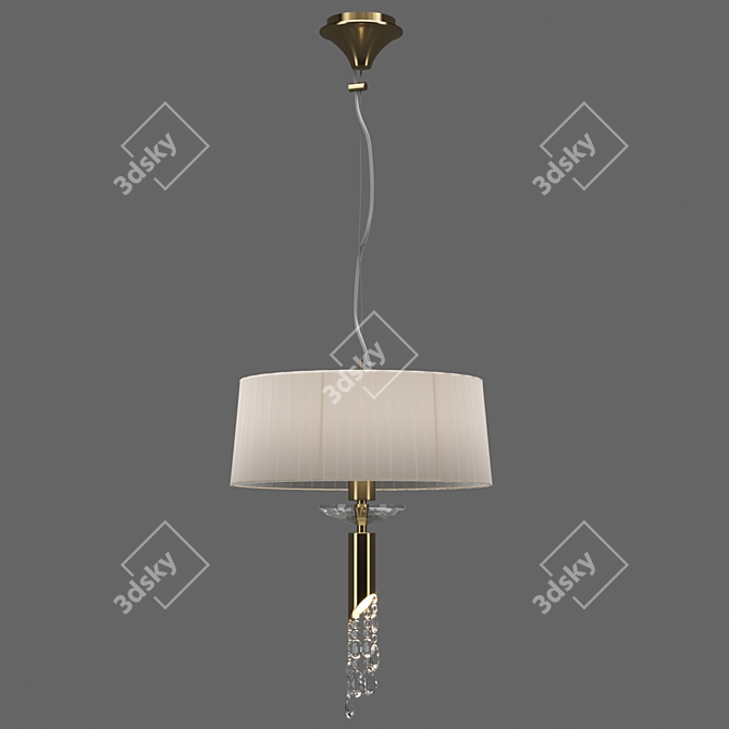 Tiffany Chandelier by Mantra 3D model image 1