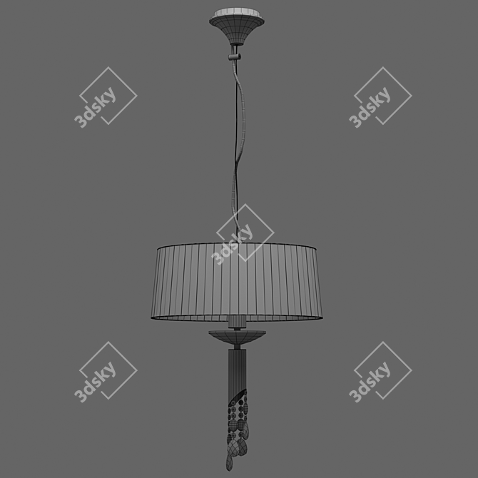 Tiffany Chandelier by Mantra 3D model image 2