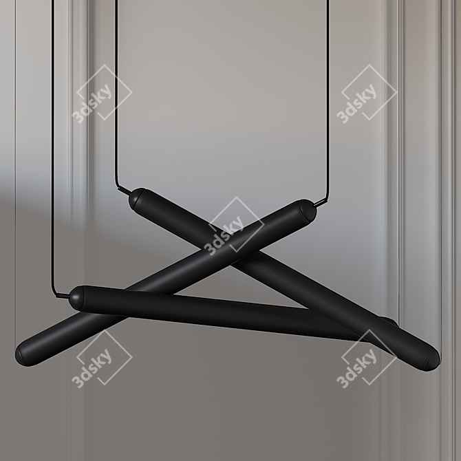 Elegant Eclectic Pendant Lights by Brokis 3D model image 1