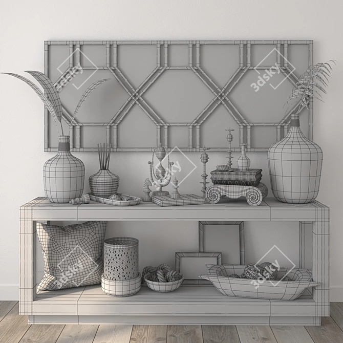 Coastal Decor Set
Nautical Vibes Collection 3D model image 2