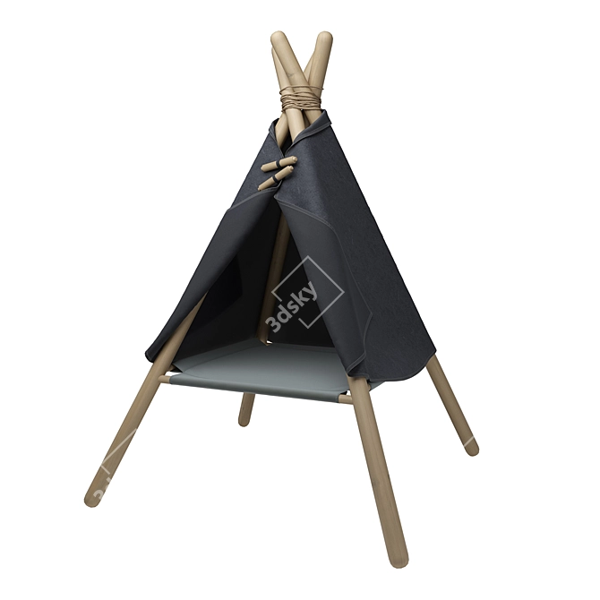 Tinker Adventure Tent: Lightweight and Durable 3D model image 1