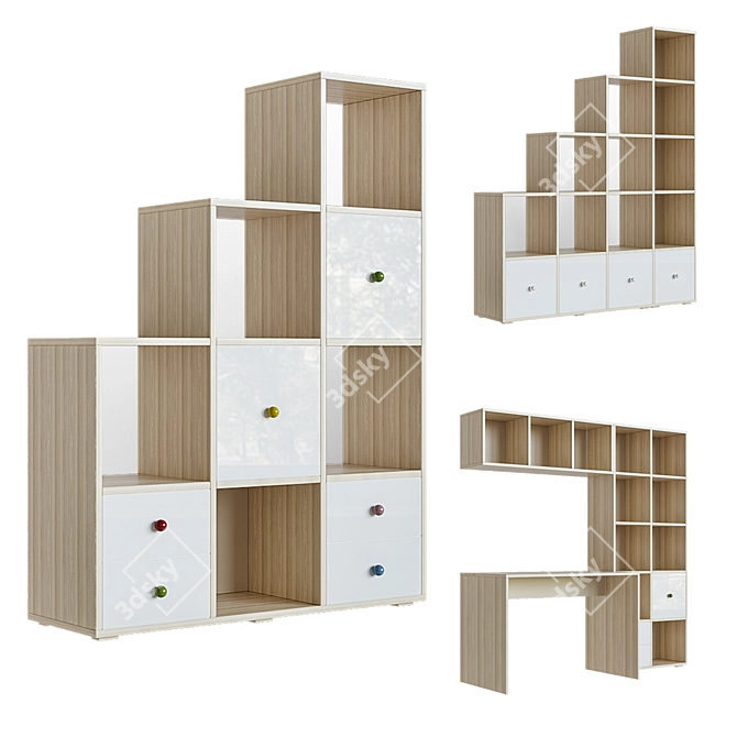 Play Composition: Modern and Stylish Furniture 3D model image 1