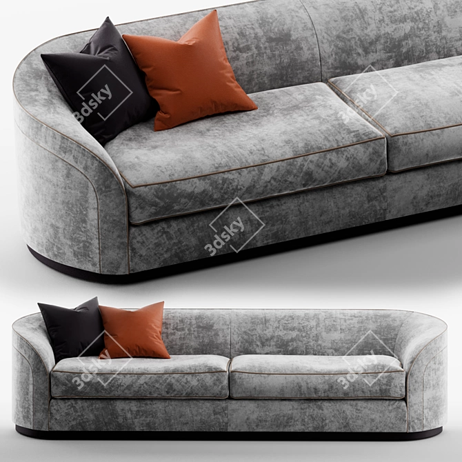 Modern Elegance: Anderson Sofa 3D model image 1