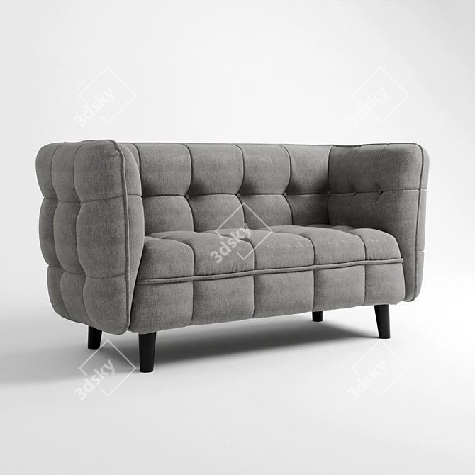 Signal CASTELLO 2 LIRA 09 Leather Sofa 3D model image 1