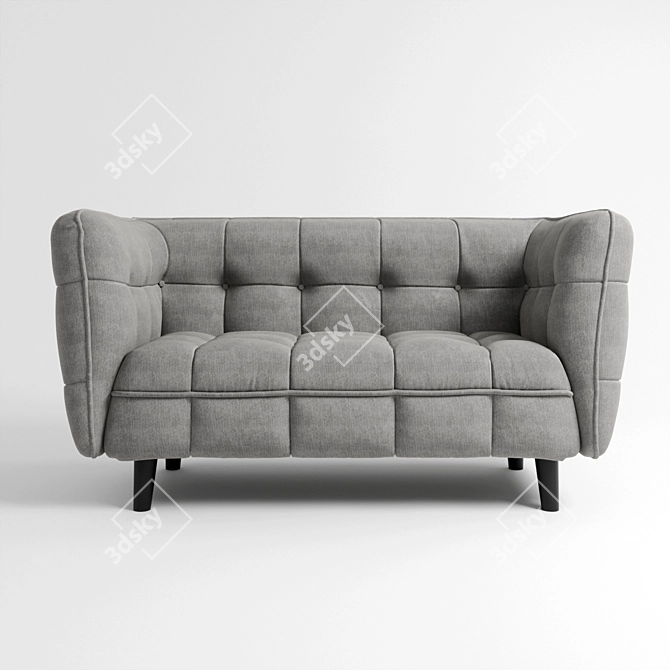 Signal CASTELLO 2 LIRA 09 Leather Sofa 3D model image 2