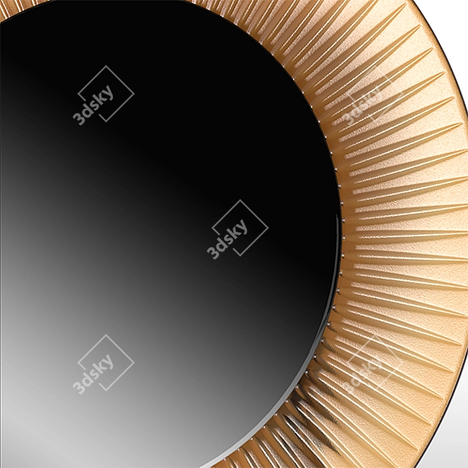 Italian Fiam KATHLEEN Mirror 3D model image 2