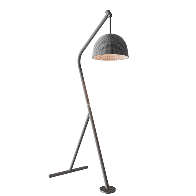 Modern Mik Floor Lamp 3D model image 3