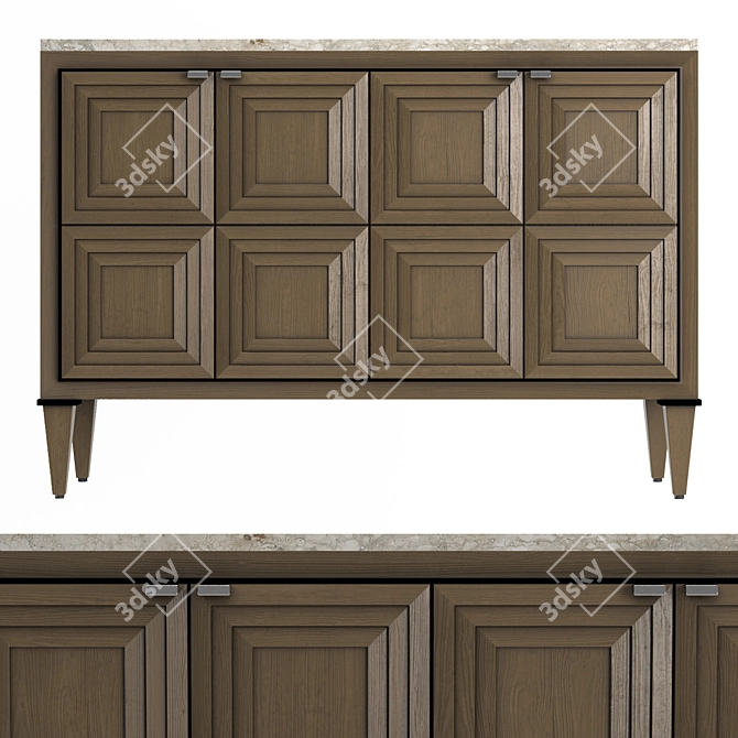 Ariana Collection Chest of Drawers - Lexington Domain 3D model image 1