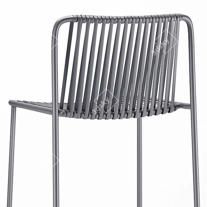 Tribeca 3668 Industrial Barstool 3D model image 2