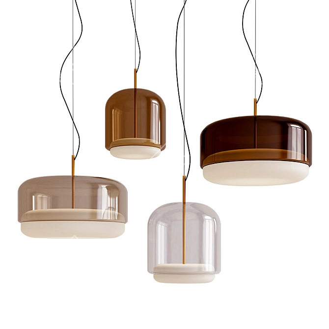 Elegant Vistosi Jube Sp Pendant 3D model image 3