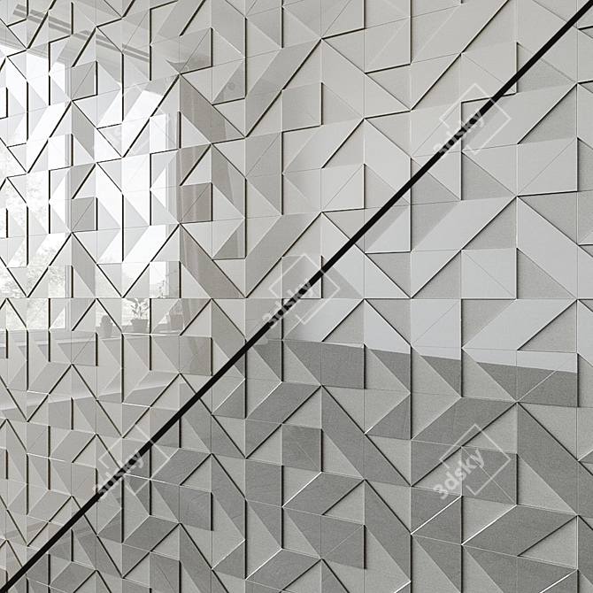 ATLAS CONCORDE ARKSHADE 3D Mosaic Tiles 3D model image 2