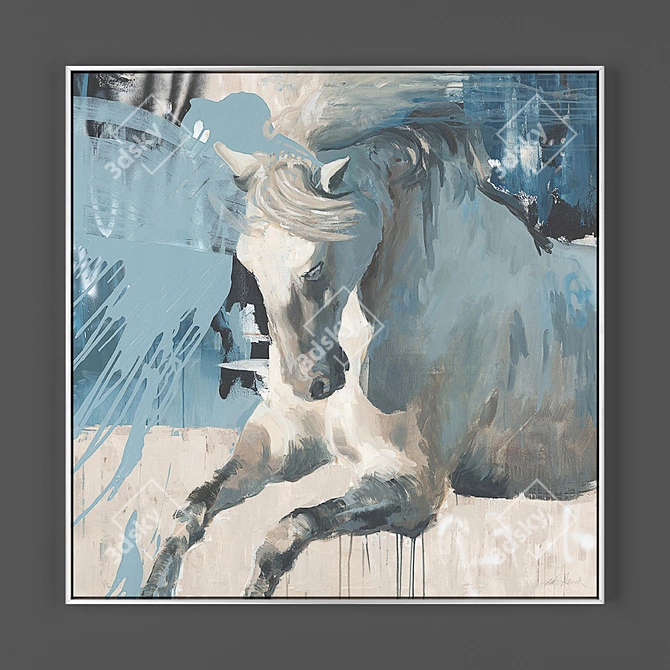 Metal Frame Collection - 1000x1000mm - 1 Frame 3D model image 1
