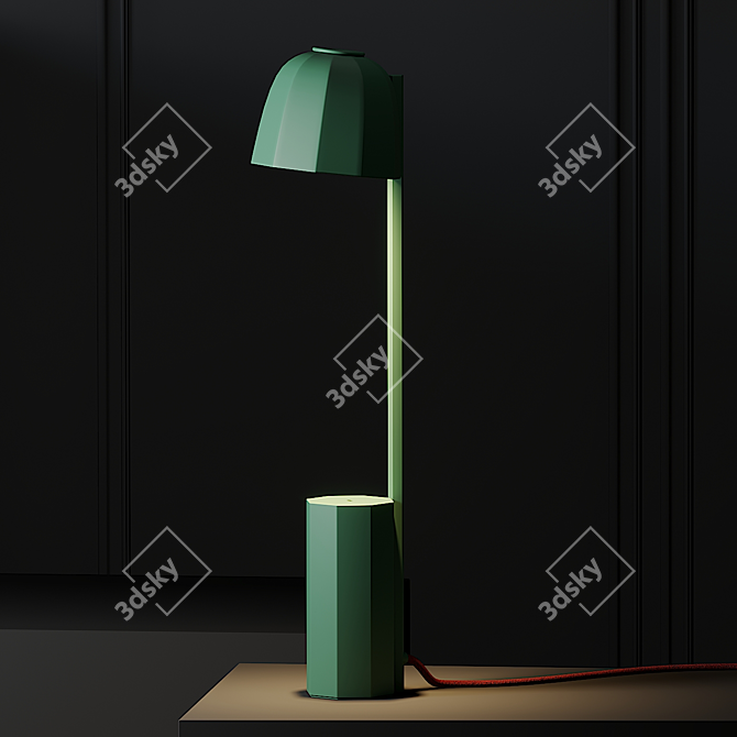 Elegant Novia Table Lamp: Modern Design 3D model image 2