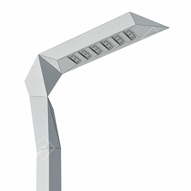 Unique Sculptural Outdoor Light by Plasma Studio and Ewo 3D model image 3