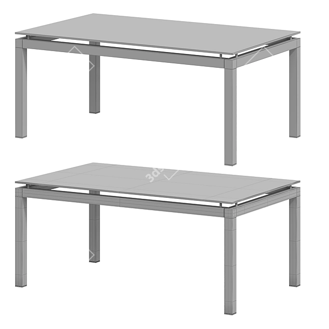 Modern Coffee Table Byblos 3D model image 2