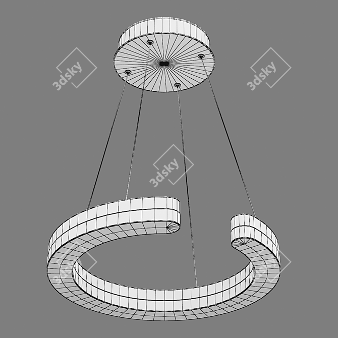Unitario Lightstar Pendant Light 3D model image 3