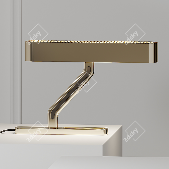Sleek Colt Table Lamp 3D model image 1