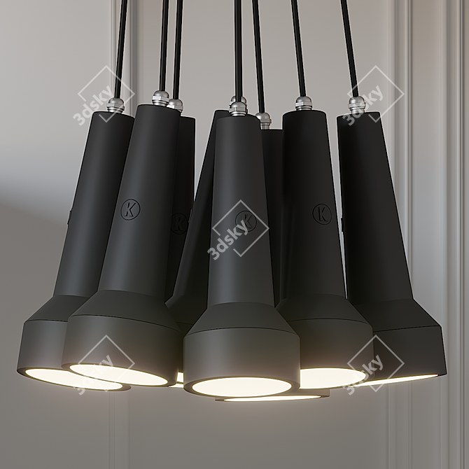 Karman TORCIA SE155 Pendant Light 3D model image 1