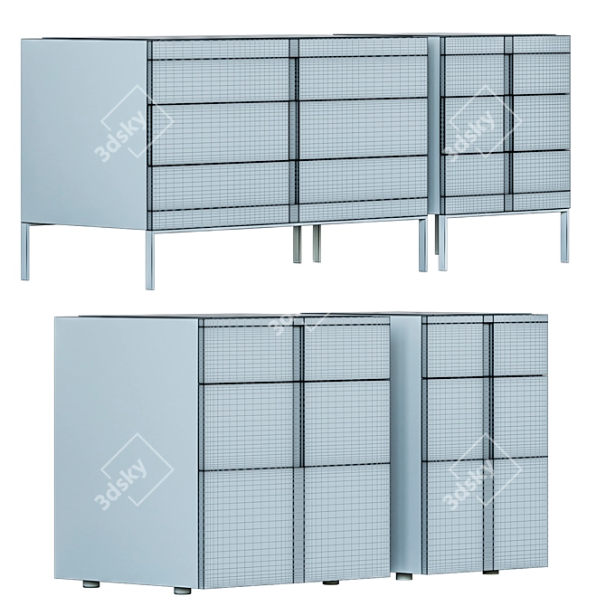Sleek 3DMax Designer Set 3D model image 3