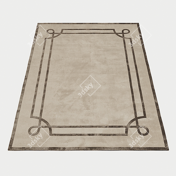 Longhi Loveluxe Treasure - Luxurious Carpet 3D model image 2