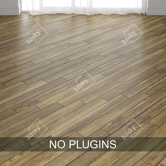 Rome Parquet: FB Hout's Elegant Flooring 3D model image 3