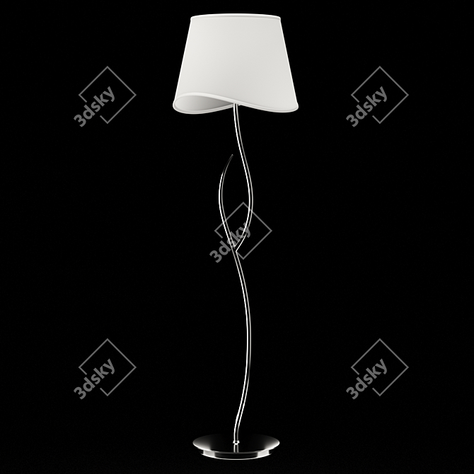 NINETTE 1907 OM Floor Lamp 3D model image 1