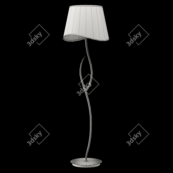 NINETTE 1907 OM Floor Lamp 3D model image 2