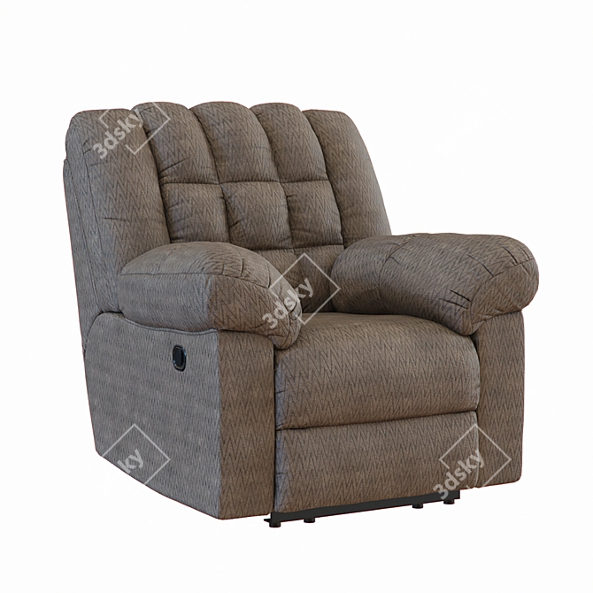 Ashley Workhorse Recliner Chair 3D model image 1