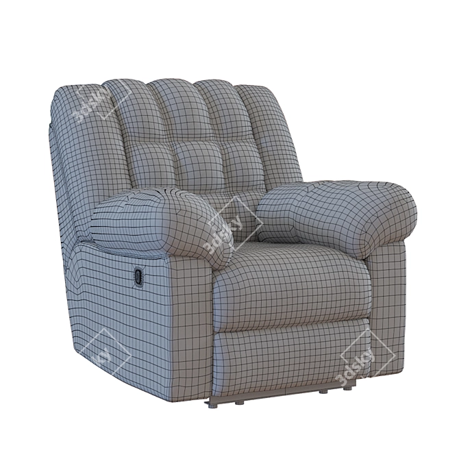 Ashley Workhorse Recliner Chair 3D model image 3