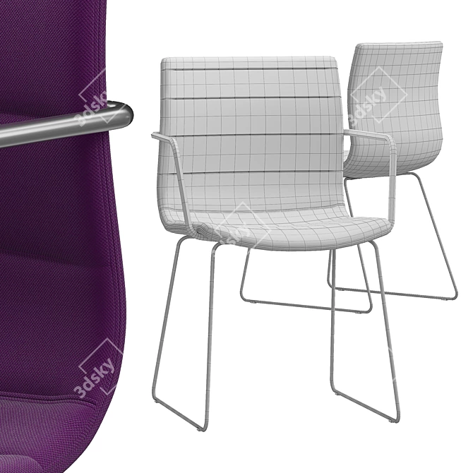 DIEMME MISS Chair: Sleek Design & Comfort 3D model image 3