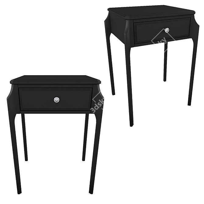 Dantone Le Vizage Bedside Table 3D model image 1
